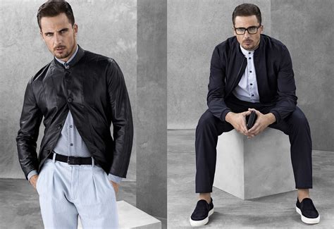 armani collezioni men's clothing.